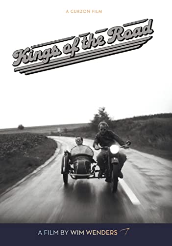 DVD cover for "Kings of the Road" showing a motorcyclist with a sidecar.