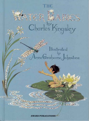 Book cover: a boy on a lily pad with a dragonfly and flowers.