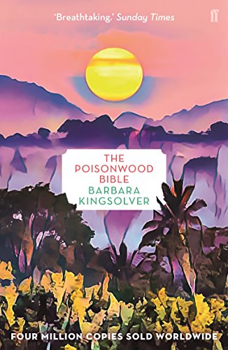 Book cover featuring a yellow sun over a landscape with purple mountains and foliage.