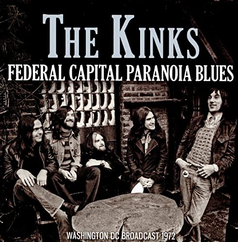 The Kinks album cover: band portrait in front of a brick wall.