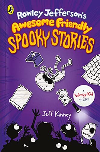 Book cover with spooky scene and cartoonish characters, likely aimed at a young audience.