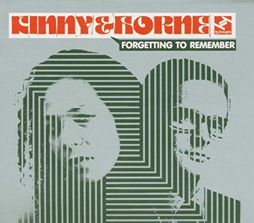 CD cover: "Kinny & Horne - Forgetting To Remember" with abstract faces.