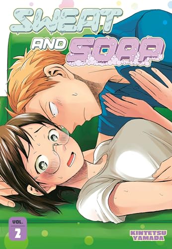 Manga cover: two young men in a close, intimate embrace.