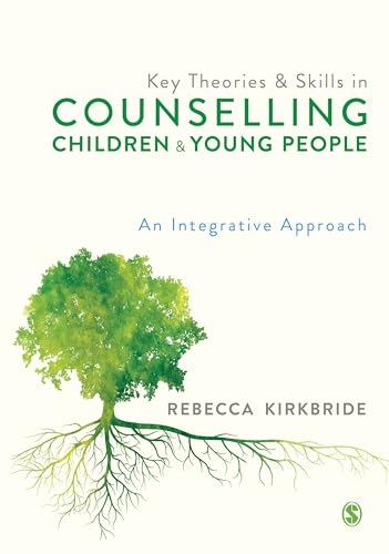 Book cover with green tree illustration and title about child counselling.