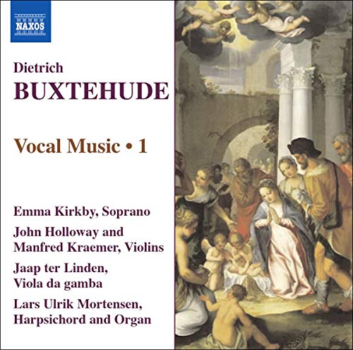 CD cover for Buxtehude vocal music featuring a Renaissance painting.