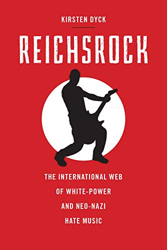 Red book cover with silhouette of a guitarist and title "Reichsrock".