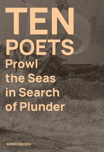 Book cover with large text, a sailing ship, and wave illustrations.