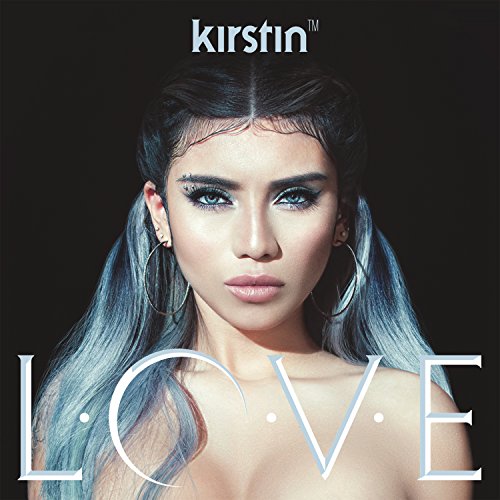 CD cover featuring a portrait of Kirstin with silver-blue hair.