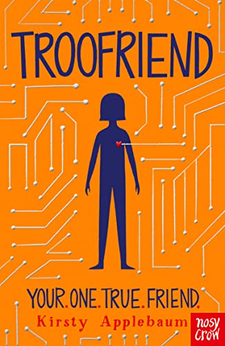 Book cover featuring a blue silhouette on an orange background with circuit board patterns.