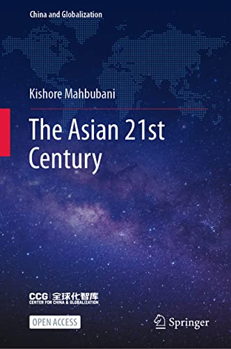 Book cover: “The Asian 21st Century” with a world map background.