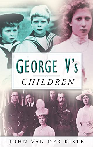 Book cover featuring portraits of King George V’s children.