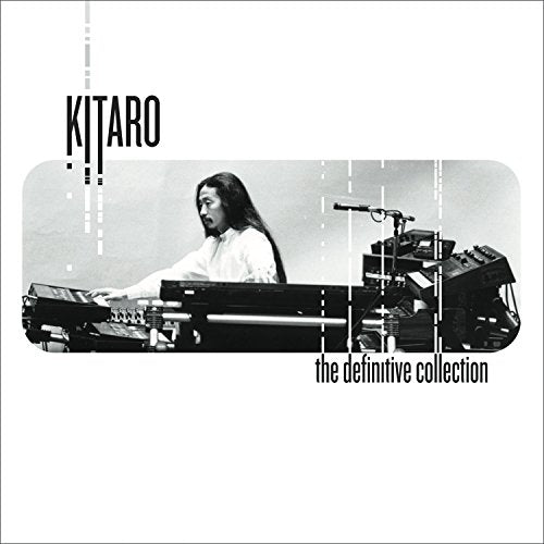 Kitaro album cover featuring the artist at a synthesizer keyboard.