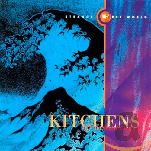 CD cover: blue wave art with "Kitchens Of Distinction" text.