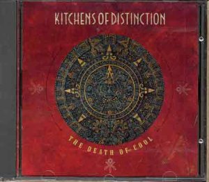 Red CD case for Kitchens of Distinction’s “The Death of Cool” album.