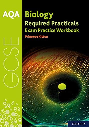 AQA GCSE Biology workbook cover with a close-up of an insect eye.