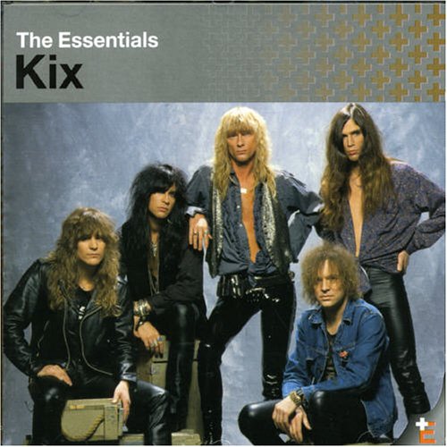 CD cover for Kix’s “The Essentials” featuring a band portrait.