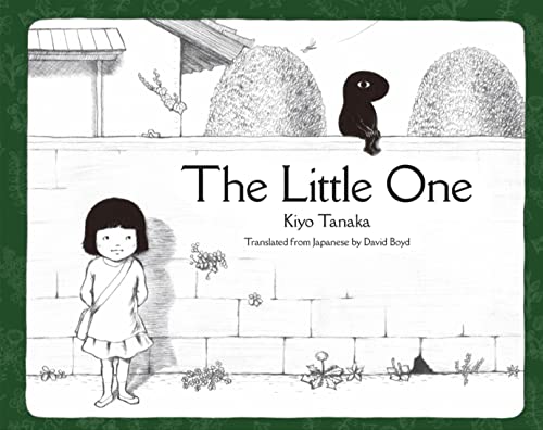 Book cover: young girl and dark bird-like figure in sketched scene.