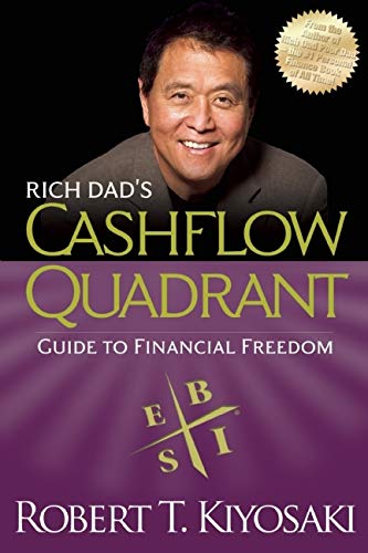 Book cover: "Rich Dad's Cashflow Quadrant" by Robert T. Kiyosaki.