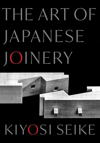 Book cover: "The Art of Japanese Joinery" with architectural sketch.