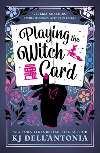 Book cover: hand holding a card reading "Playing the Witch Card".