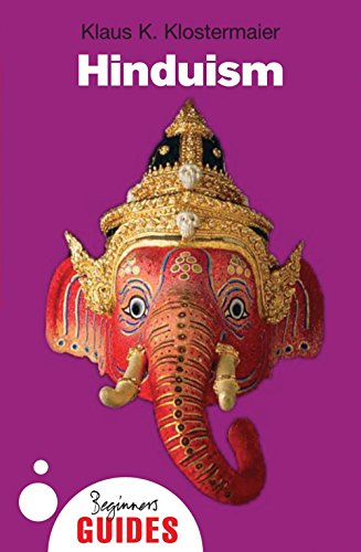 Book cover for "Hinduism" featuring a red and gold Ganesha statue.