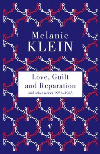 Book cover with a blue background, red and white geometric pattern, and white text.