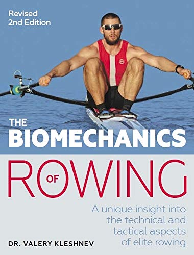 Book cover showing an elite rower in a scull on the water.