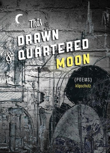 Book cover with sketched city scene, crescent moon, and bold title text.