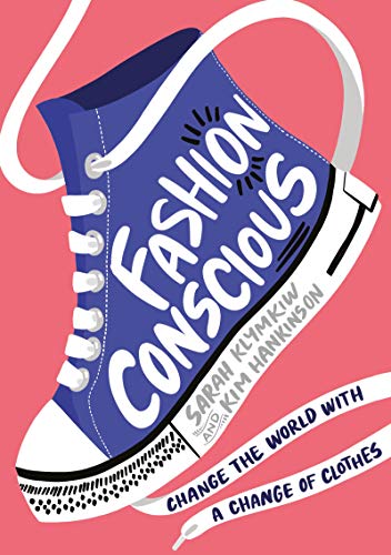 Book cover with illustration of a blue high-top sneaker and white laces.