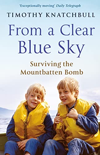 Book cover featuring two young boys in life vests at sea.