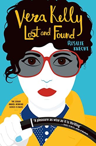 Book cover: woman with dark hair, red sunglasses, and a pistol.