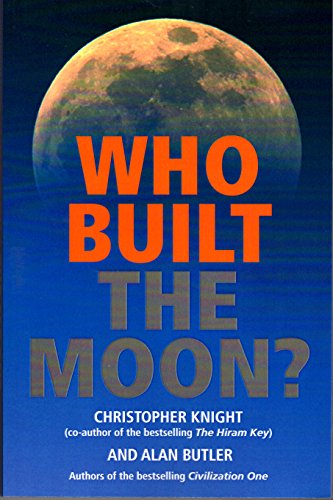 Book cover featuring a large moon against a blue background with orange and grey text.