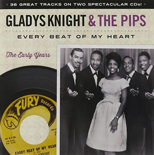 Gladys Knight & The Pips CD cover with vintage band portrait.