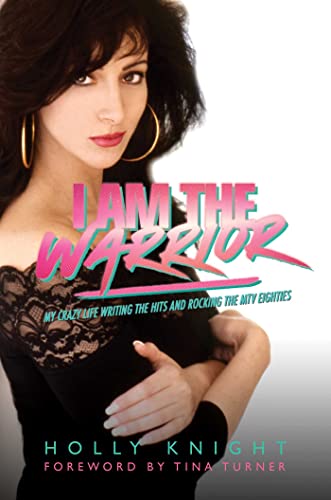 Book cover: Holly Knight memoir with 80s-style typography and portrait.