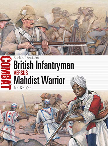 Book cover depicting British and Mahdist soldiers in Sudan, 1884-98.