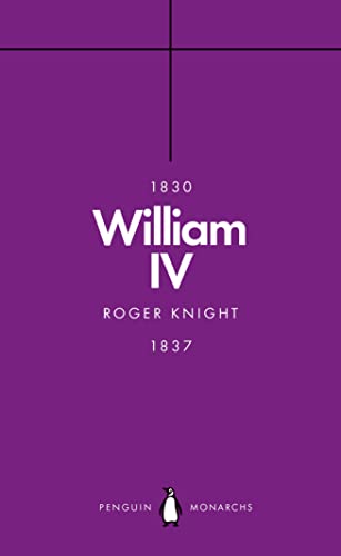 Purple book cover with white text: "William IV" and author "Roger Knight".