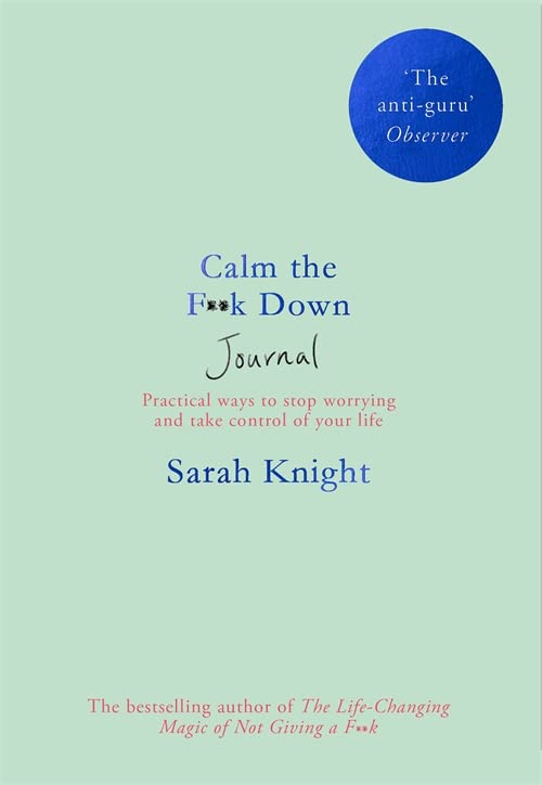 Pale green journal cover with blue circle and bold title text.
