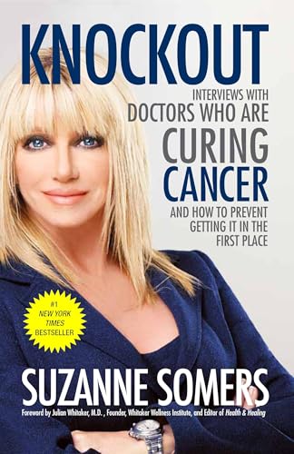 Book cover featuring Suzanne Somers, titled "KNOCKOUT" about curing cancer.