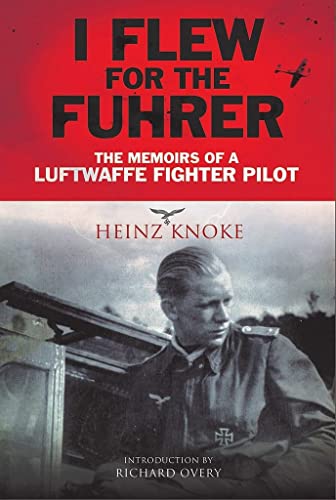 Book cover showing a Luftwaffe pilot in uniform next to a fighter plane.