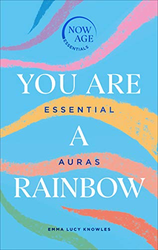 Book cover with colorful, wavy lines and the title "You Are A Rainbow.