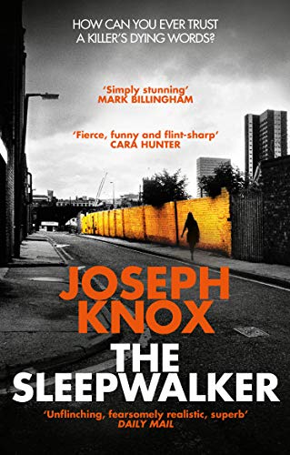 Book cover: urban street scene with a lone figure walking away.