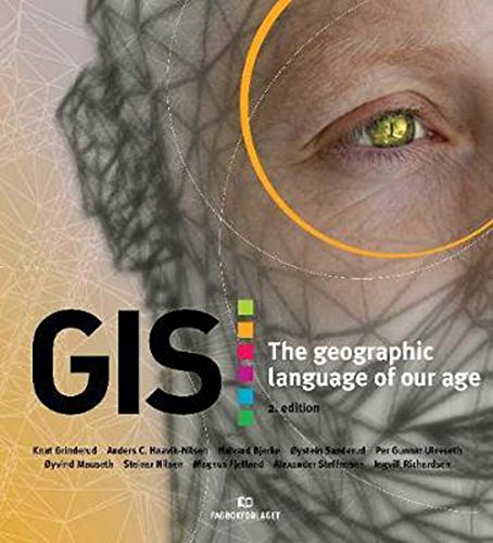 Book cover with an eye encircled in orange, titled “GIS”.