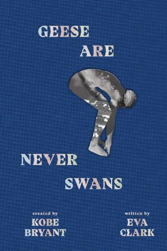 Book cover: blue textured background, silhouette of a bending figure.