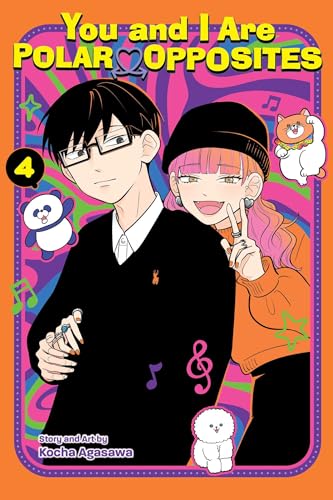Manga cover featuring a boy in glasses and a girl with pink hair posing.