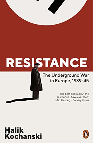 Book cover with historical images and text on World War II European resistance movements.
