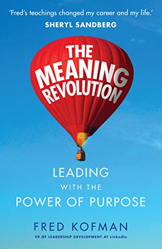 Book cover: red hot air balloon with title "The Meaning Revolution".