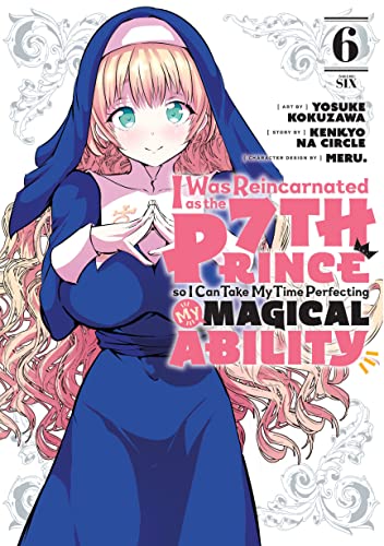 Manga volume 6 cover featuring a young character in a blue habit.