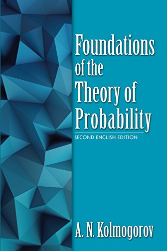 Book cover for Foundations of the Theory of Probability by A. N. Kolmogorov.