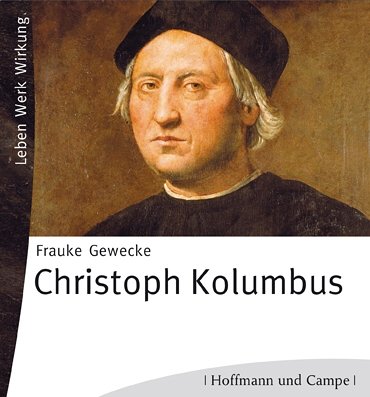 CD cover featuring a portrait of Christopher Columbus in a dark hat.