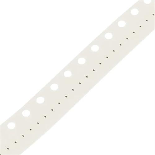 Vinyl record label with a white and black dotted pattern.